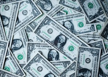 The dollar index at the 104.00 level pending the NFP report