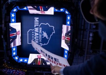 A month that upended the campaign leaves Trump in his strongest position yet