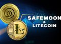 SafeMoon and Litecoin. Litecoin drops below $70.00 again