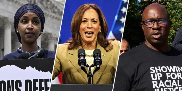 ‘Squad’ Dems line up behind Kamala Harris to replace Biden