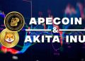 ApeCoin and Akita Inu: ApeCoin pauses again at 0.800 level