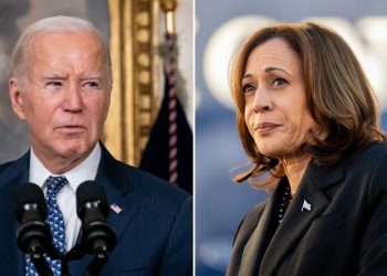 Biden makes bizarre call in to Harris headquarters hours after dropping out of race