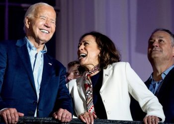 Harris claims Biden fit to continue in office, despite more than 80 documented encounters in past year