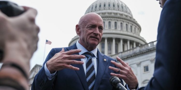 Mark Kelly could help Harris on a challenging issue: Immigration
