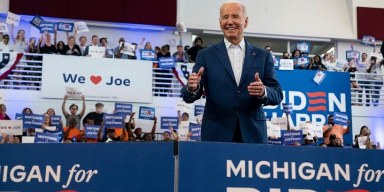 Biden delivers newly fiery speech declaring Trump unfit to be president