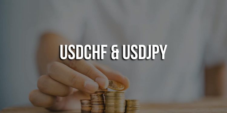 USDCHF and USDJPY: The USDJPY dropped to a new low