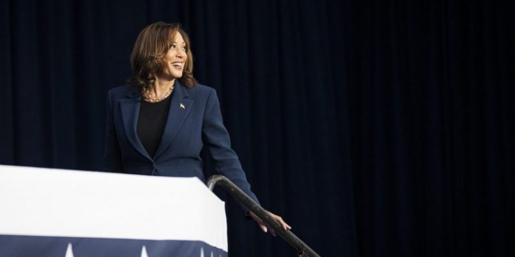 Kamala Harris’s image bump, by the numbers