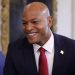 Wes Moore, considered a rising star among Democratic governors, endorses Kamala Harris