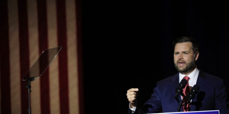 JD Vance over text: Crude, dismissive and friendly with the far-right fringe