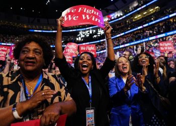 The story behind Kamala Harris’s ‘When we fight, we win’ slogan