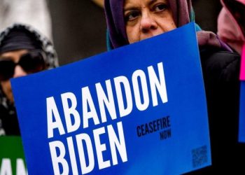 Pro-Palestinian group ‘Abandon Biden’ changes to ‘Abandon Harris’ ahead of election