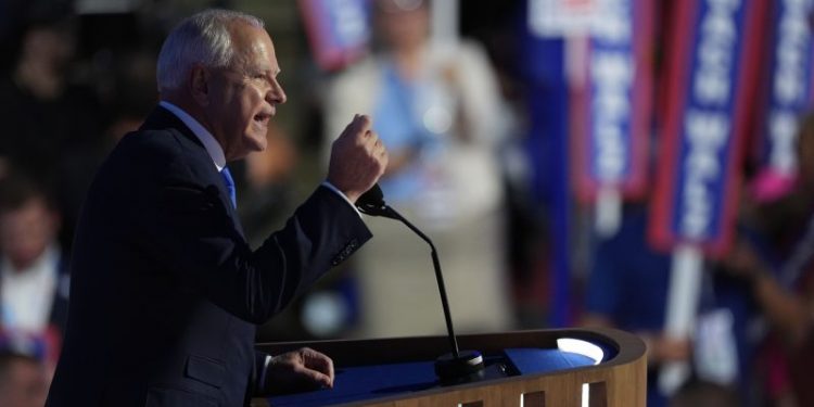 Why Tim Walz’s line about school lunch and banned books worked