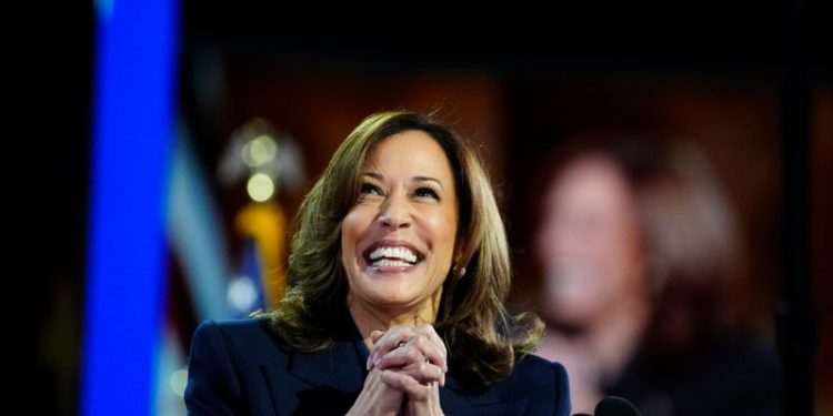 Harris’s campaign has raised $540 million since launch, Democrats say