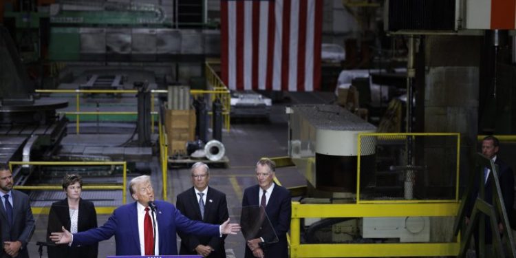 Trump portrays Harris as foreign, echoing past attacks on Democrats of color