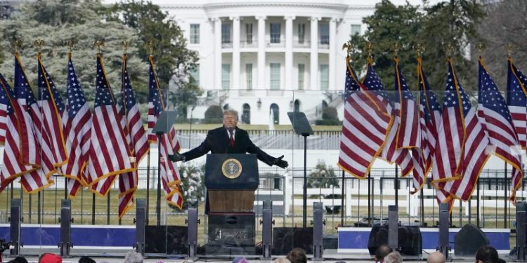 Trump compares his Jan. 6 crowd to the March on Washington