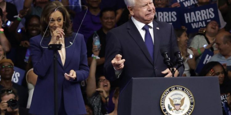 Walz’s ‘couch’ quip, and Democrats’ growing comfort in going low