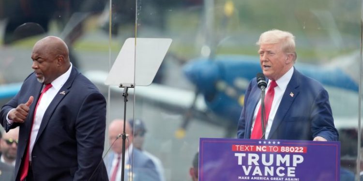 Democrats hope Mark Robinson scandal will drag down Trump and change 2024 map