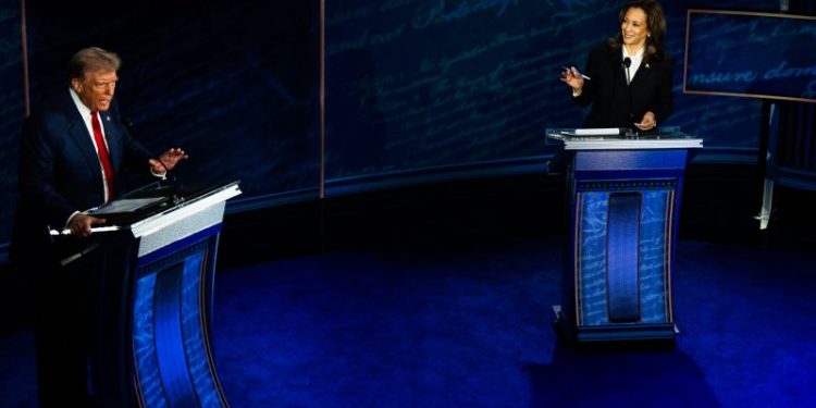 Trump says he won’t debate Harris again before election