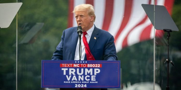 Trump skips federal court hearing Thursday, pleads not guilty to charges in Jack Smith’s election case