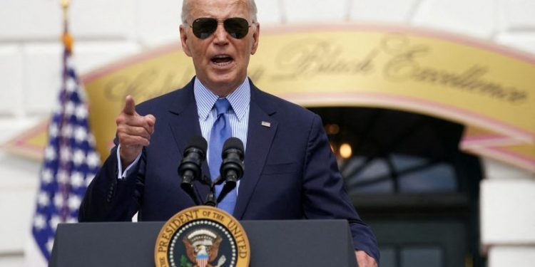 Biden lashes out at Trump over false claims about Haitian migrants