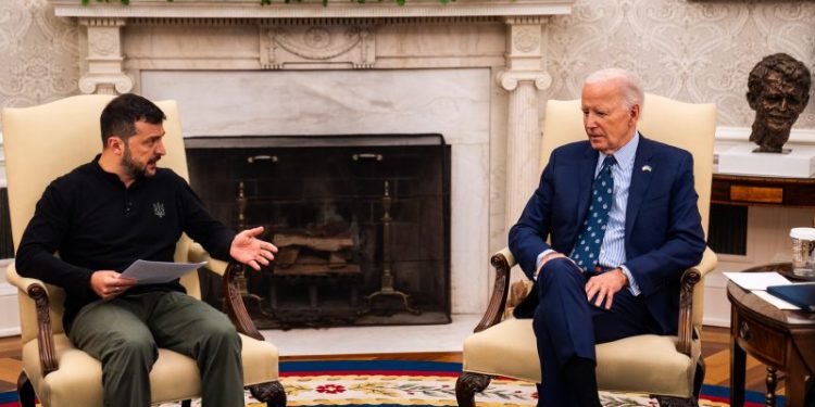 Zelensky, amid urgent appeal to Biden, confronts U.S. partisan split