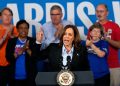 Harris makes pitch to union voters in ‘blue wall’ states