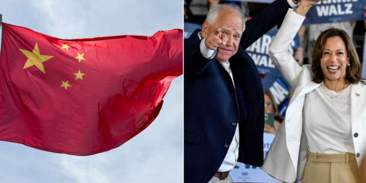 Harris campaign silent on House bill banning contracts with ‘Chinese military company’ amid Walz ties