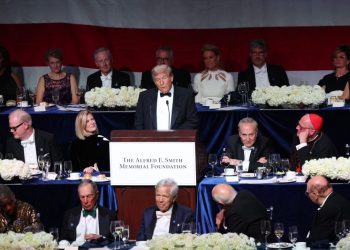 Trump delivers profanity, below-the-belt digs at Catholic charity banquet