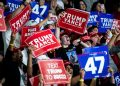 More Americans see Harris than Trump as very ideological