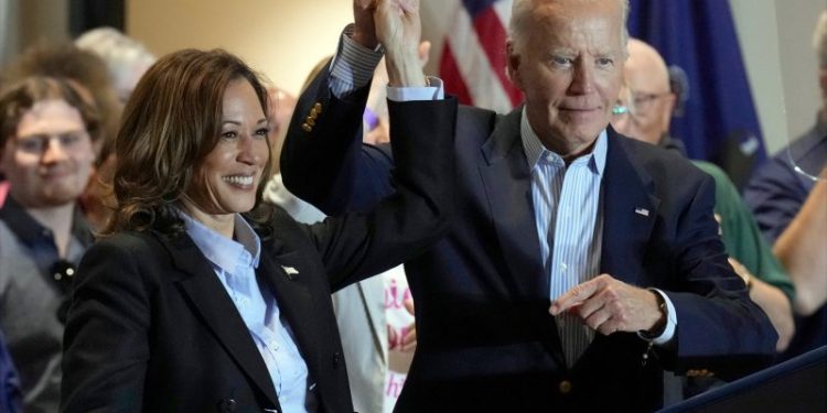 On differences with Biden, Harris says ‘not a thing that comes to mind’