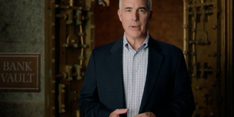 Democratic senator attacks his Pennsylvania rival with an invented claim