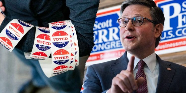 Mike Johnson kicks off swing-state tour as GOP clings to House control