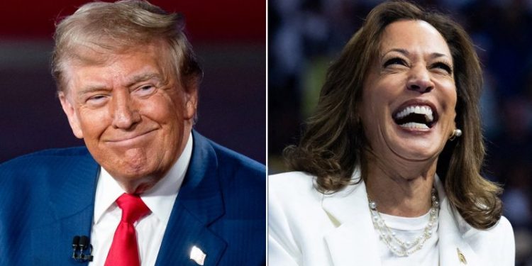 Trump and Harris poll in dead heat in NBC News survey as Election Day approaches