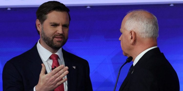 Top 5 moments from only VP debate between Vance and Walz before election