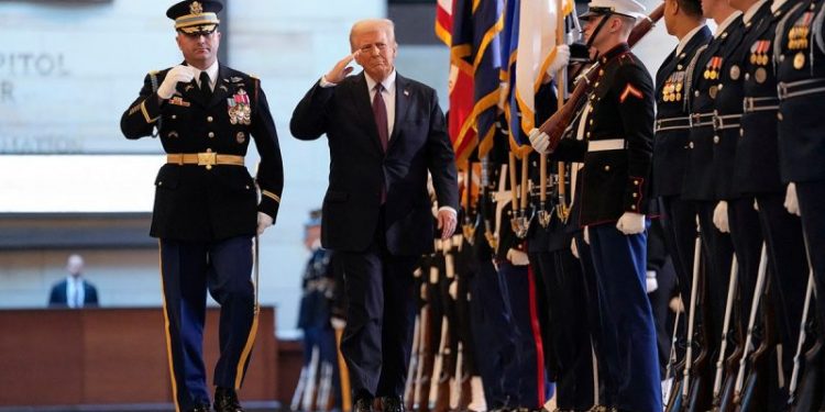 Trump revokes Biden order allowing transgender troops in bid to rid DEI from military