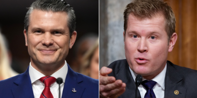 Freshman GOP senator sets social media ablaze with ‘best’ response to Hegseth’s answer on gender question