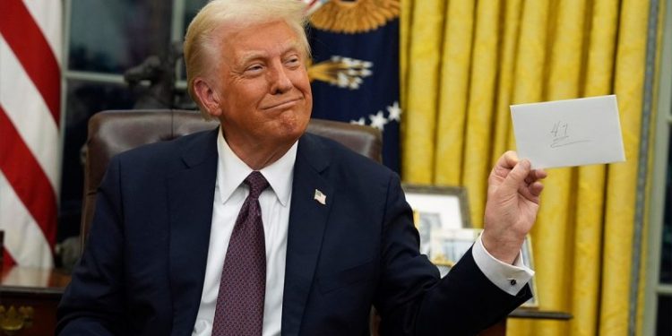 Biden left Trump ‘inspirational’ message in ‘very nice’ letter, new president says