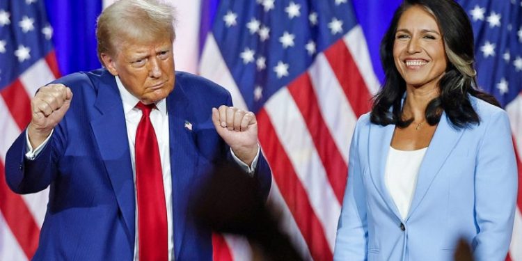 Tulsi Gabbard sworn in at White House hours after Senate confirmation