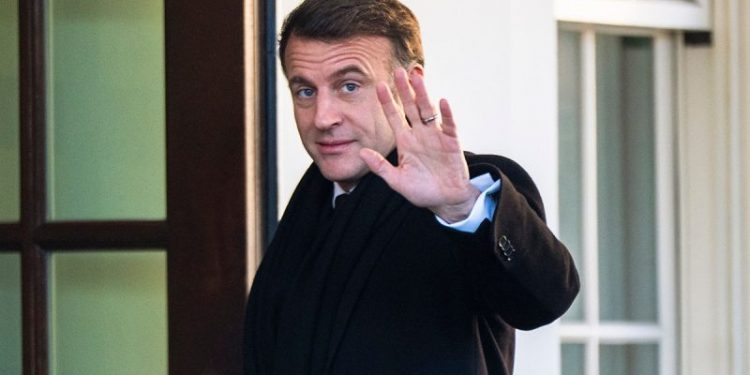 France’s Macron meets with Trump at the White House