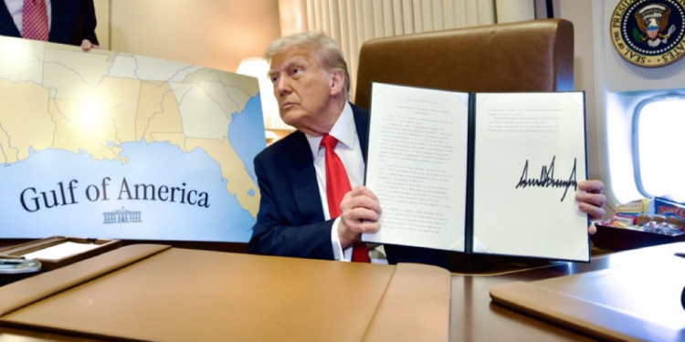 Trump signs proclamation declaring February 9 ‘Gulf of America Day’ ahead of Super Bowl: ‘Another big win’