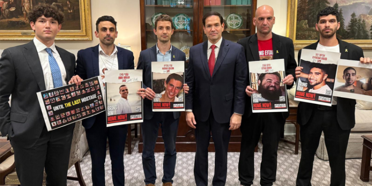 Marco Rubio holds first meeting with families of hostages held by Hamas