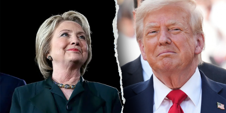 WATCH: Trump says he is hopeful Hillary Clinton will be investigated for election fraud