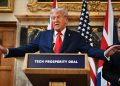 Trump caps UK trip with $350B tech pact, heads to Arizona for Kirk’s memorial service