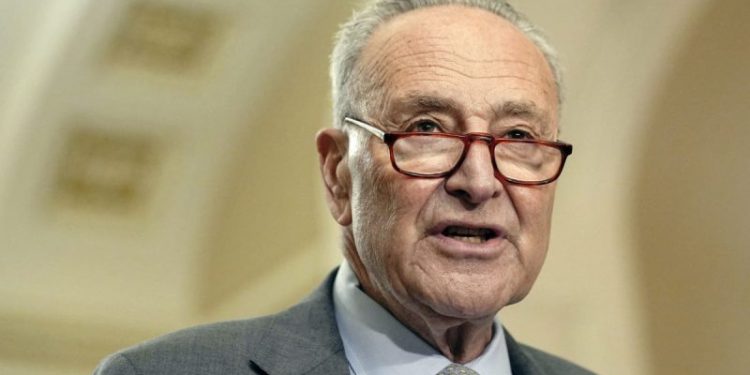 Schumer accuses Trump of ‘skipping town’ during shutdown as president heads to Asia for trade talks