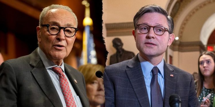 Johnson shuts down House to pressure Schumer as government standstill nears one month