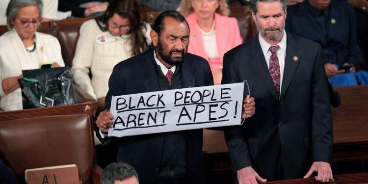 House GOP moves to censure Dem who disrupted Trump address for 2nd straight year