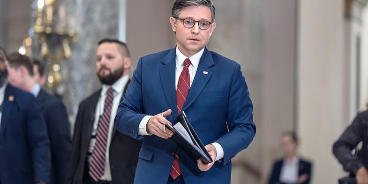 House GOP majority shrinks to just one vote as Johnson swears in new House Democrat